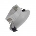 Foco fijo empotrar SPA02 PC Blanco 85mm, para Lámpara GU10/MR16, desde 2,90€/Ud